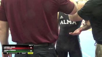 157 lbs Champ. Round 2 - Jayden Jones, Ohio Northern vs Owen Atienza, Alma