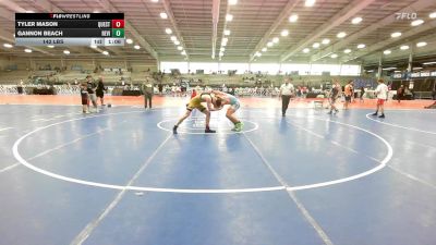 142 lbs 5th Place - Tyler Mason, Quest School Of Wrestling MS vs Gannon Beach, Revival Orange