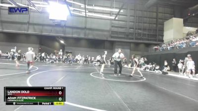 67 lbs Champ. Round 1 - Landon Dold, WTC vs Adam Fitzpatrick, LAWRENCE ELITE