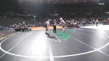 4A Boys 157 lbs Champ. Round 1 - Aidric Baynard, Phoenix Boys vs Jake Kenton, Molalla Boys