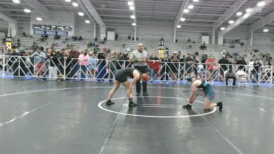 132 lbs Rr Rnd 2 - Tatum Millet, CKWA - HSG vs Ariana Fiscus, TTP Wrestling - HSG