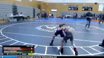 53 lbs Cons. Semi - Isaiah Soltero, Anacortes Hawkeyes Wrestling C vs Grayson Ponciano, White River Hornets Wrestling