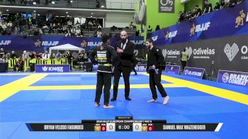 Samuel Max Waizenegger vs Bryan Veloso Fagundes 2026 European Jiu-Jitsu IBJJF Championship