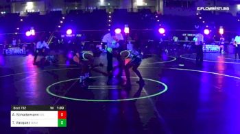 116 lbs Semifinal - Alex Schademann, Ces vs Teegan Vasquez, Team Montana