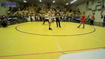 132 lbs Consi Of 8 #1 - Ethan Pick, Grove vs Zeke Bell, Coweta JH