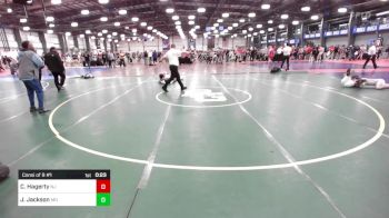 120 lbs Consi Of 8 #1 - Colton Hagerty, NJ vs Jayden Jackson, MD