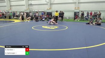 126-C lbs Consi Of 8 #1 - Griffin Gardner, OH vs Haydyn Spitznogle, WV