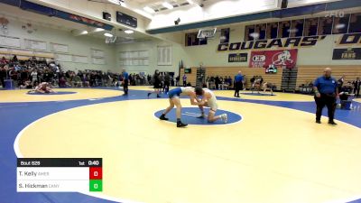 135 lbs Consi Of 16 #2 - Tege Kelly, American Fork vs Skyler Hickman, Canyon View (AZ)