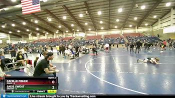 60 lbs Round 1 (6 Team) - Sadie Sweat, Oregon vs Camille Fisher, Idaho