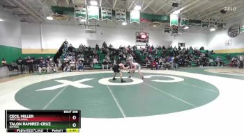 150 lbs Cons. Semi - Talon Ramirez-cruz, Bayside vs Cecil Miller, First Colonial