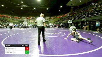 122 lbs 9th Place - Silas Varner, Bakersfield vs Ethan Larsen, Minaretes