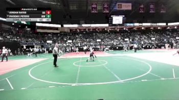 96 lbs Cons. Round 6 - Phoenix Peters, WSW1 vs Jordan Bates, BEA2