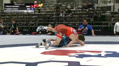 Champ. Round 1 - Phillip Moomey, MWC/NYAC vs Joseph Couch, West Point Wrestling Club