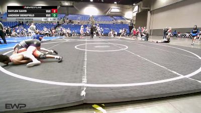 130-140 lbs Consolation - Daylen Davis, Wave Wrestling Club (TN) vs Andrew Benefield, Wave Wrestling Club (TN)