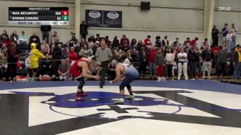 150 lbs Quarterfinal - Max McCarthy, St. Francis vs Steven Caruso, St. Joseph, Sea