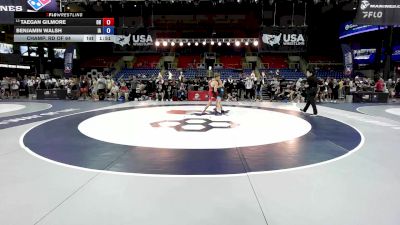 126 lbs Champ. Rd Of 64 - Taegan Gilmore, OH vs Benjamin Walsh, IA