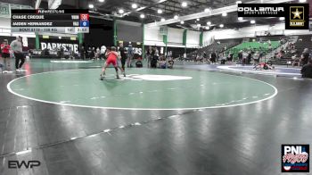 138 kg Quarterfinal - Chase Creque, Young Guns Nashville Wrestling vs Jaiden Hernandez, Valiant Wrestling Club