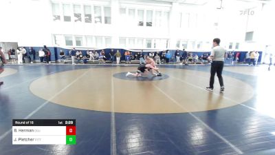 157 lbs Round Of 16 - Brock Herman, Ohio State vs Jack Pletcher, Pittsburgh