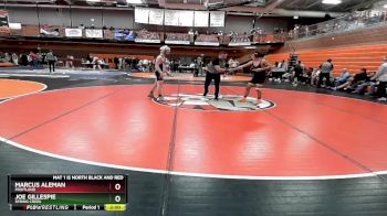 120 lbs Quarterfinal - Marcus Aleman, Fruitland vs Joe Gillespie, Spring Creek