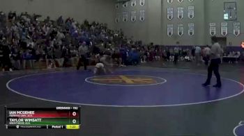 152 lbs Semifinal - Taylor Wimsatt, Brentwood Aca. vs Ian McGehee, Memphis Univ. Sch.