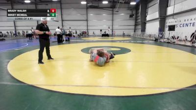 138 lbs Consi Of 8 #1 - Brady Walsh, AL vs Mikey McNeal, PA