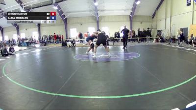 160 lbs Quarterfinal - Brigid Hatton, D`Youville University vs Alma Morales, Hiram College