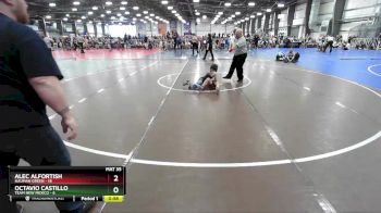 64 lbs Rd# 7- 10:45am Saturday Final Pool - Alec Alfortish, Nauman Green vs Octavio Castillo, Team New Mexico