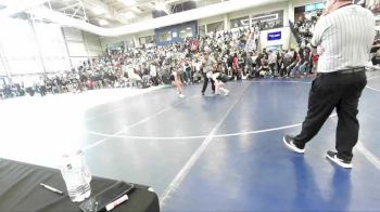 110 lbs Cons. Round 4 - Kallie Lefler, Carbon vs Chloe Hague, Union