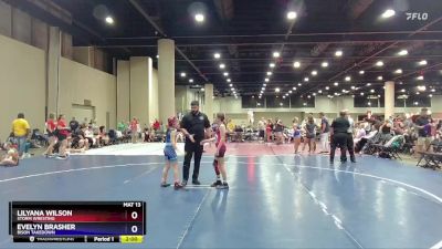 77+85 Round 3 - Evelyn Brasher, Bison Takedown vs Lilyana Wilson, Storm Wresting