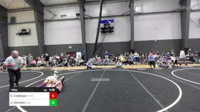 81 lbs Semifinal - Graham Cabbage, Team Real Life vs Jaegers Salcedo, Independent