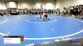 77 lbs Rr Rnd 2 - Cooper Johnson, HURRICANE WRESTLING ACADEMY vs Tritt Stearns, Panther Youth Wrestling