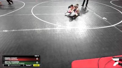 67 lbs 5th Place Match - Bryce Madden, Sarbacker Wrestling Academy vs Owen Covey, Lakeland Predators