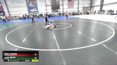 48 lbs Rd# 5- 3:45pm Friday Final Pool - Ezra Taussig, Michigan S.W.A.T vs Luke Rehak, PA Gold