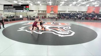 141 lbs Champ. Round 1 - John Schneider, Williams College vs Aiden Stuart, Norwich