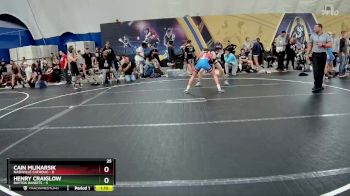 106 lbs Round 5 (8 Team) - Cain Mlinarsik, Nashville Catholic vs Henry Craiglow, Dayton Bandits