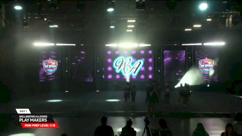 Wellington Allstars - Play Makers [2026 Mini Prep Level 1.1 B Day 1] 2026 US Open Cheerleading & Dance Championship