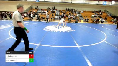 157 lbs Consi Of 4 - Joseph Geleta, Clifton vs Liam Thoma, Ridge High School