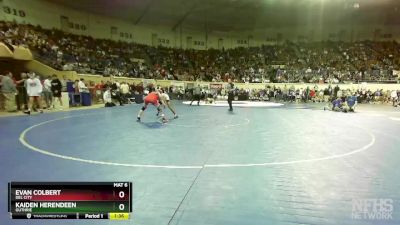 5A-106 lbs Quarterfinal - Kaiden Herendeen, Guthrie vs Evan Colbert, Del City