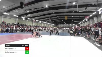 190 lbs Quarterfinal - Max Dokson, Alamosa vs Rylan Donohoue, Rifle