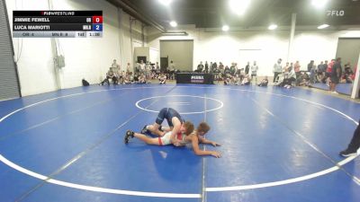 88 lbs Jimmie Fewell, Oregon vs Luca Mariotti, Minnesota Red