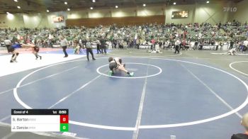 109 lbs Consi Of 4 - Samuel Barton, Roseburg Mat Club vs Jessie Garcia, Open Mat Academy