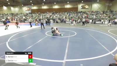 109 lbs Consi Of 4 - Samuel Barton, Roseburg Mat Club vs Jessie Garcia, Open Mat Academy