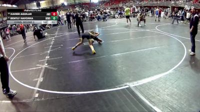 80 lbs Cons. Round 2 - Bently Havorka, Nebraska Elite Wrestling Club vs Xavier Aguilar, Alliance Wrestling Club