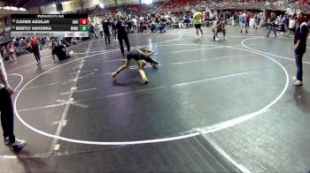 80 lbs Cons. Round 2 - Bently Havorka, Nebraska Elite Wrestling Club vs Xavier Aguilar, Alliance Wrestling Club