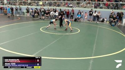 70 lbs Round 2 - Ian Randolph, Kodiak Wrestling Club vs Noah King, Soldotna Whalers Wrestling Club