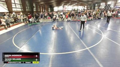 59 lbs Cons. Round 3 - Tayson Williams, Westlake vs Anson Anderson, Uintah