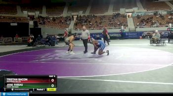 D2-215 lbs Champ. Round 1 - Jose Farias, Vista Grande vs Tristan Bacon, Raymond Kellis