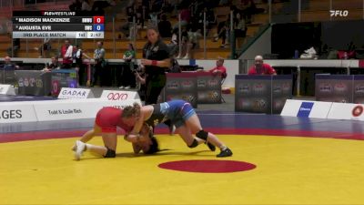 50kg 3rd Place Match - Madison MacKenzie, Burnaby Mountain Wrestling Club vs Augusta Eve, Dinos Wrestling Club
