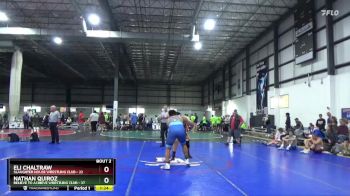 285 lbs Round 2 (3 Team) - Nathan Quiroz, BELIEVE TO ACHIEVE WRESTLING CLUB vs Eli Chaltraw, SLAUGHTER HOUSE WRESTLING CLUB