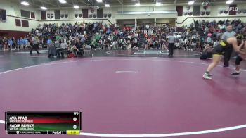 170 lbs Semifinal - Sadie Burke, Vinton-Shellsburg vs Ava Pfab, Western Dubuque